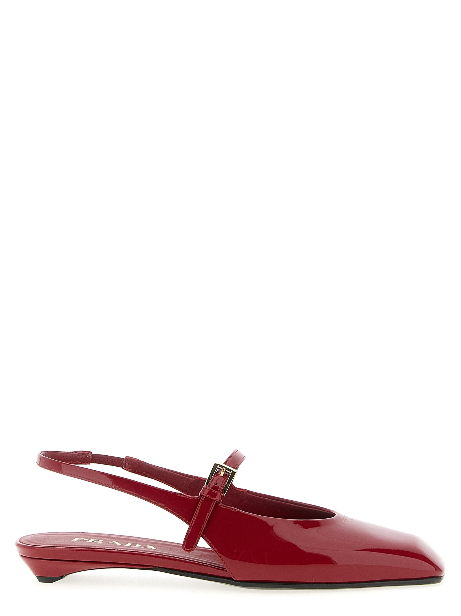 Prada Multicolor Calfskin Ballet Flats Prada
