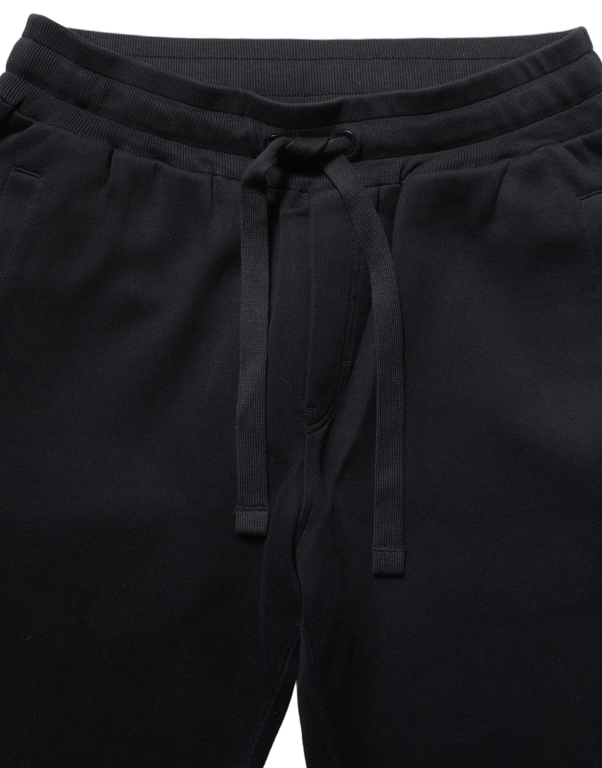 Dolce & Gabbana Blue Cotton Drawstring Jogger Trouser Pants Dolce & Gabbana