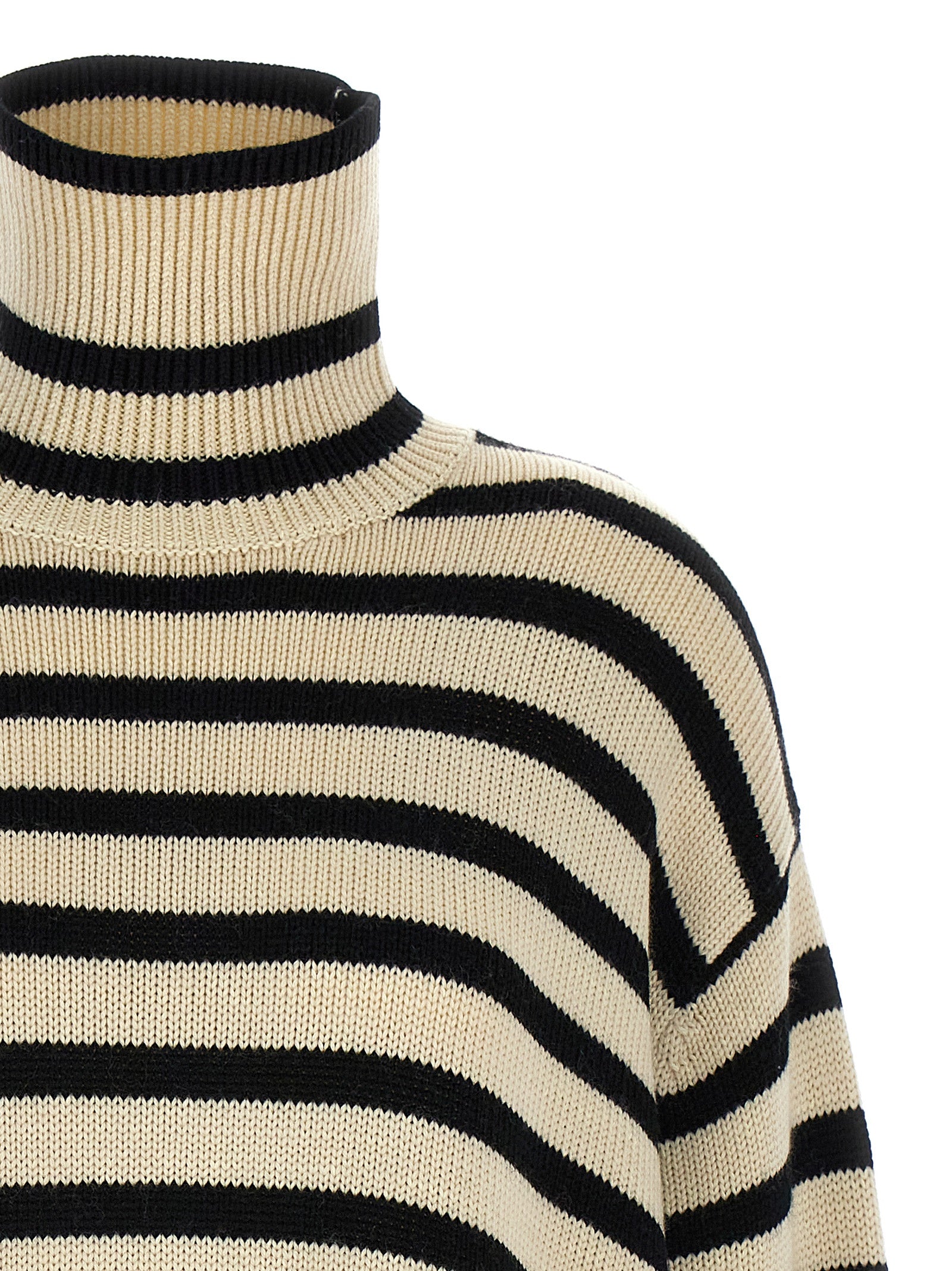 TOTEME Bicolor Wool Cardigan TOTEME