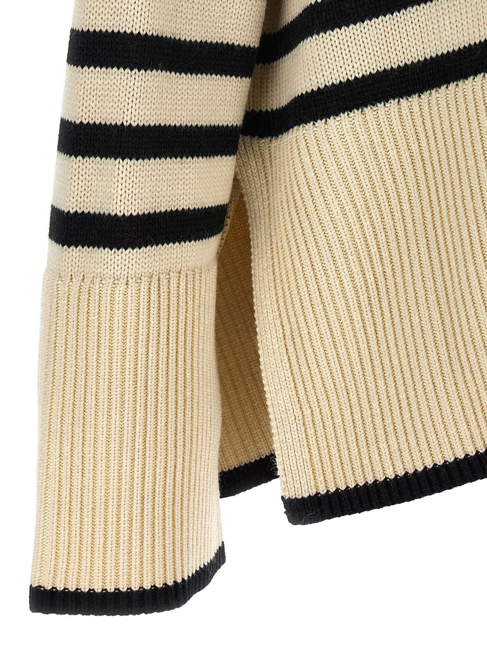 TOTEME Bicolor Wool Cardigan TOTEME