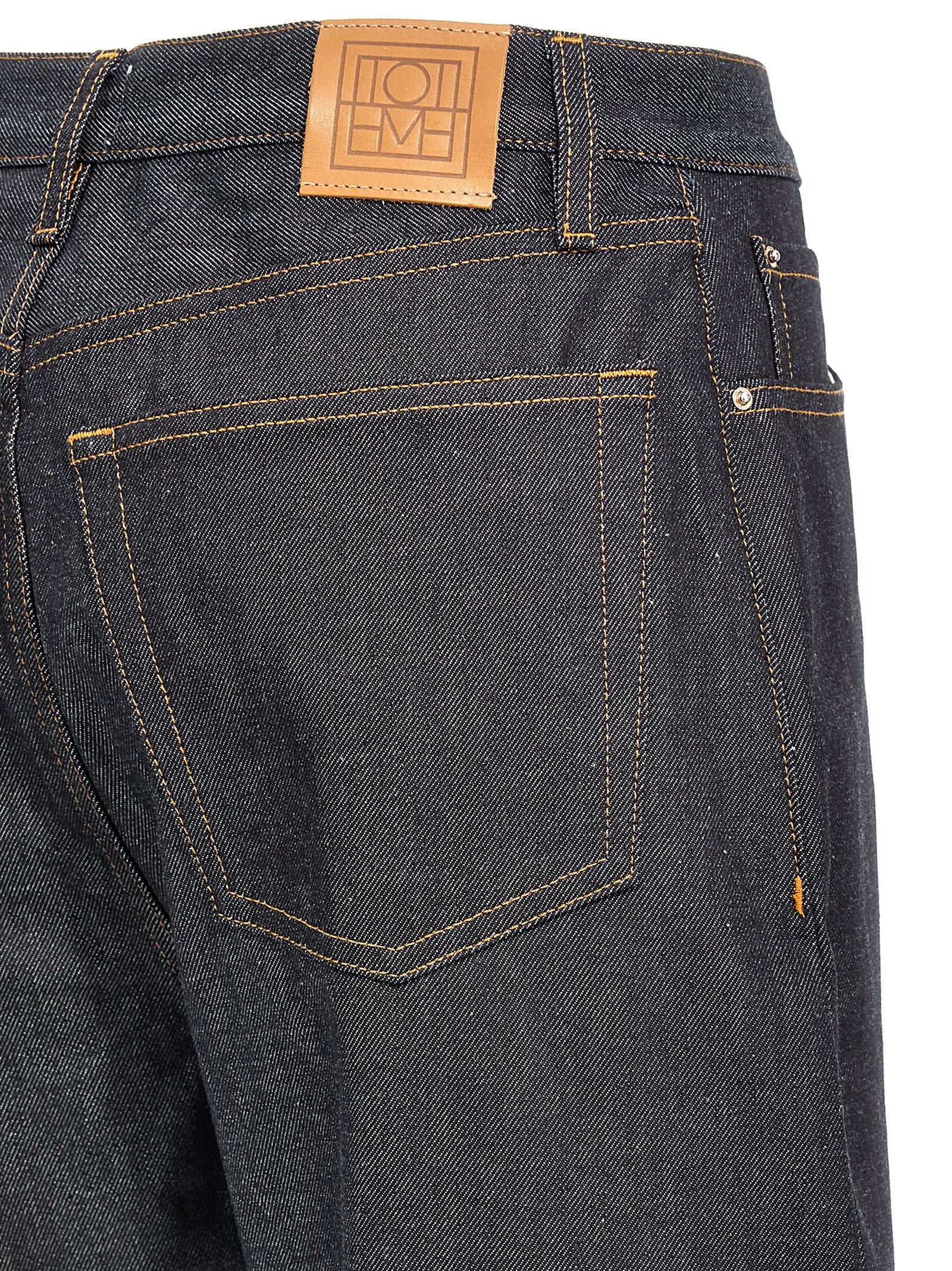 TOTEME Blue Cotton Jeans Denim TOTEME
