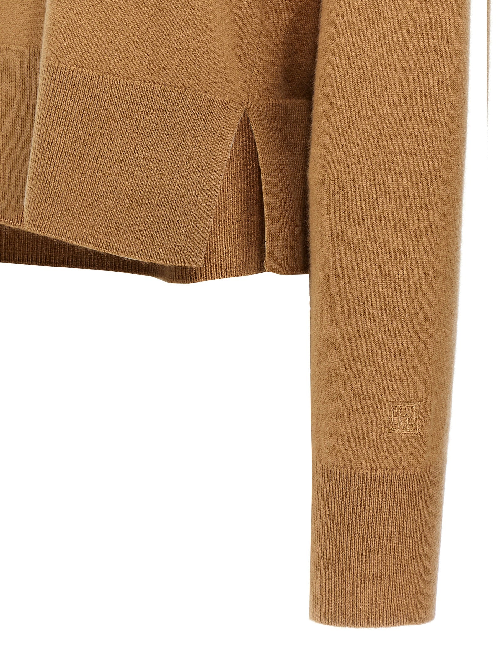 TOTEME Beige Cashmere Cardigan TOTEME