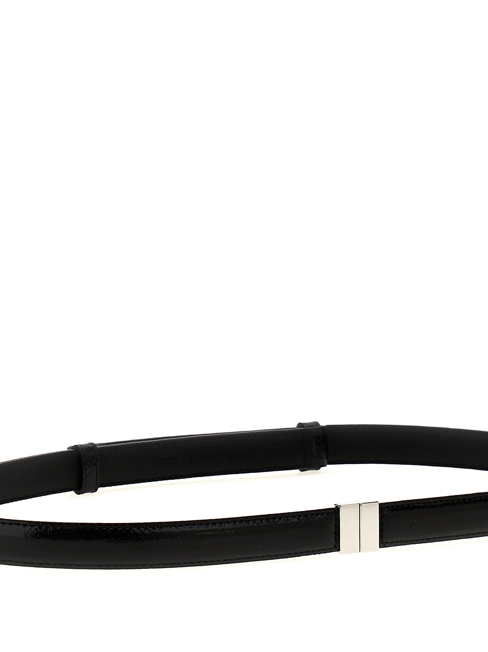 TOTEME Black Calfskin Regular Belt TOTEME