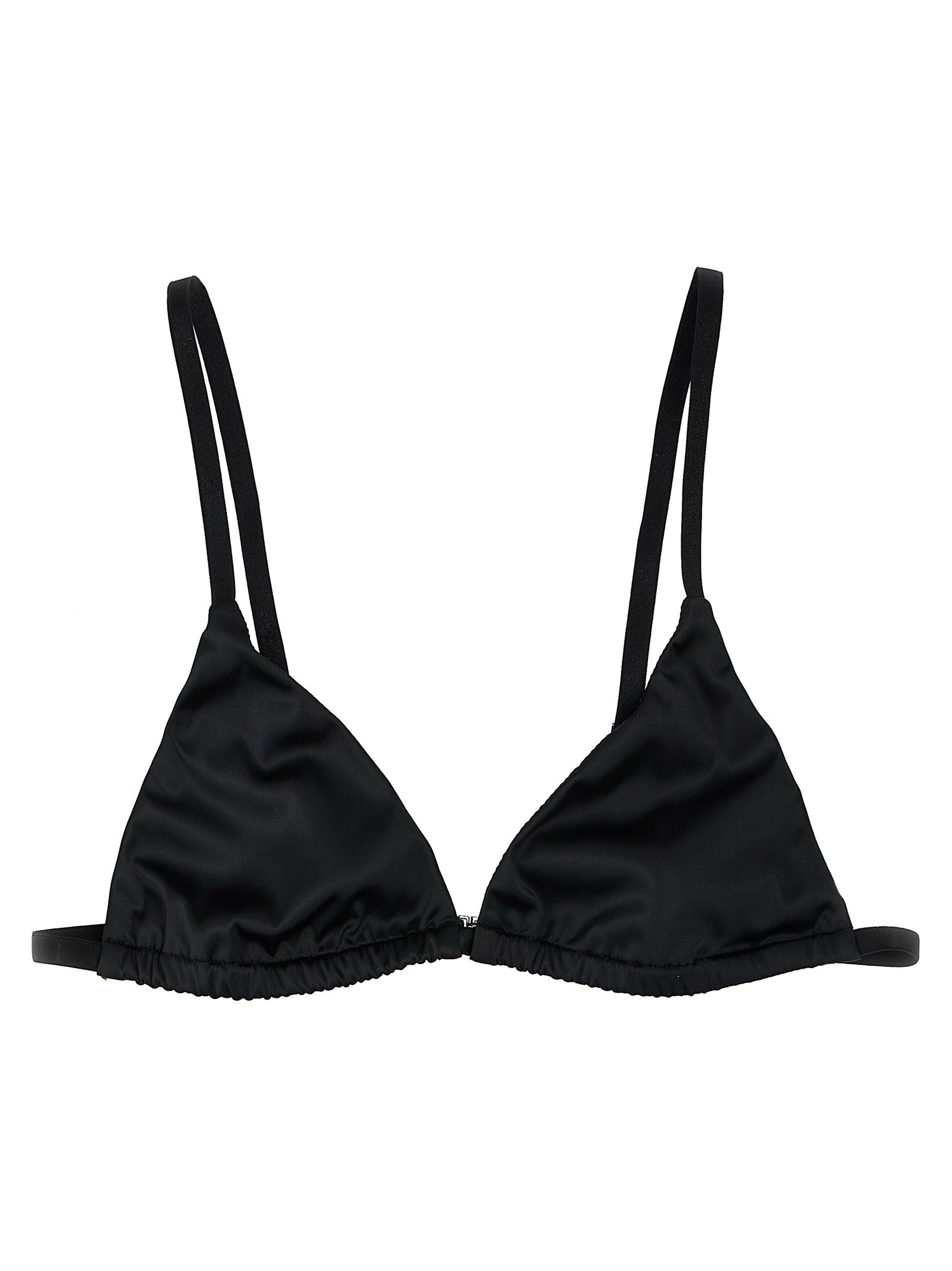 TOTEME Black Polyester Bra TOTEME