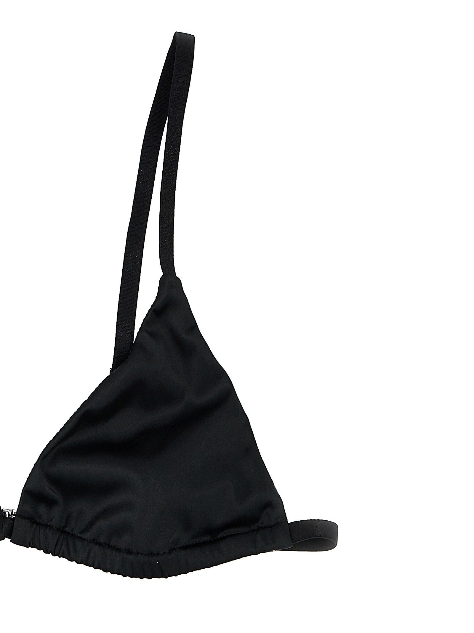 TOTEME Black Polyester Bra TOTEME
