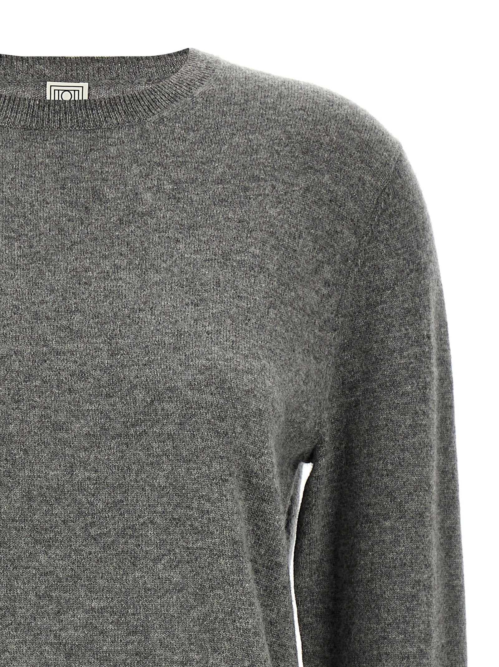 TOTEME Gray Cashmere Cardigan TOTEME