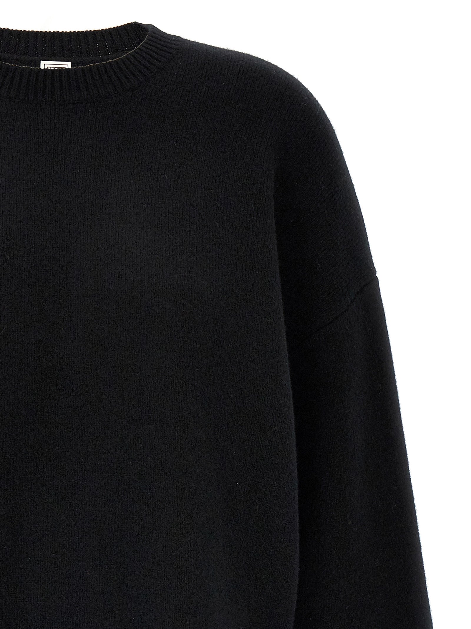 TOTEME Black Polyester Cardigan TOTEME