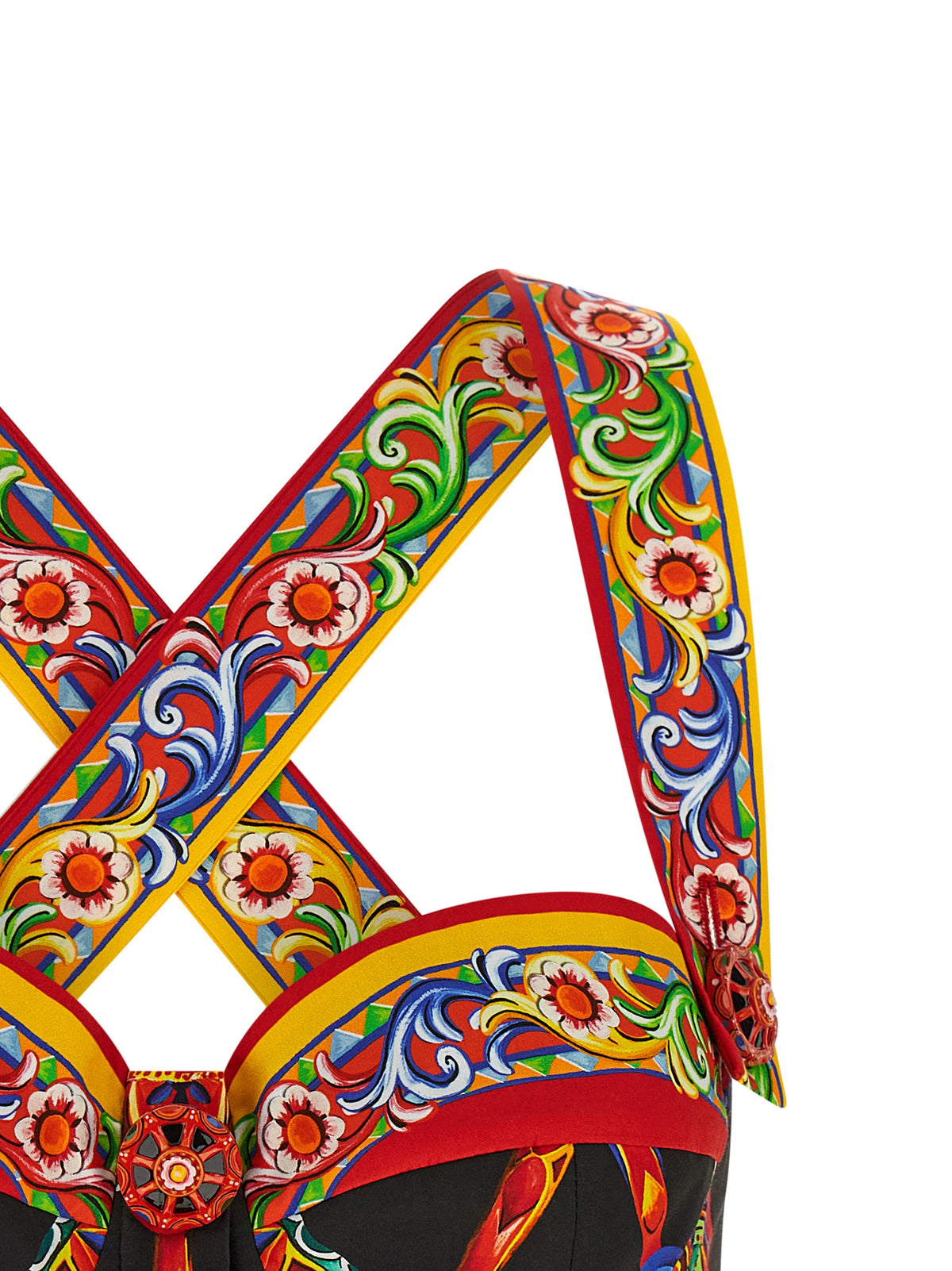 Dolce & Gabbana Multicolor Cotton Blouse Dolce & Gabbana