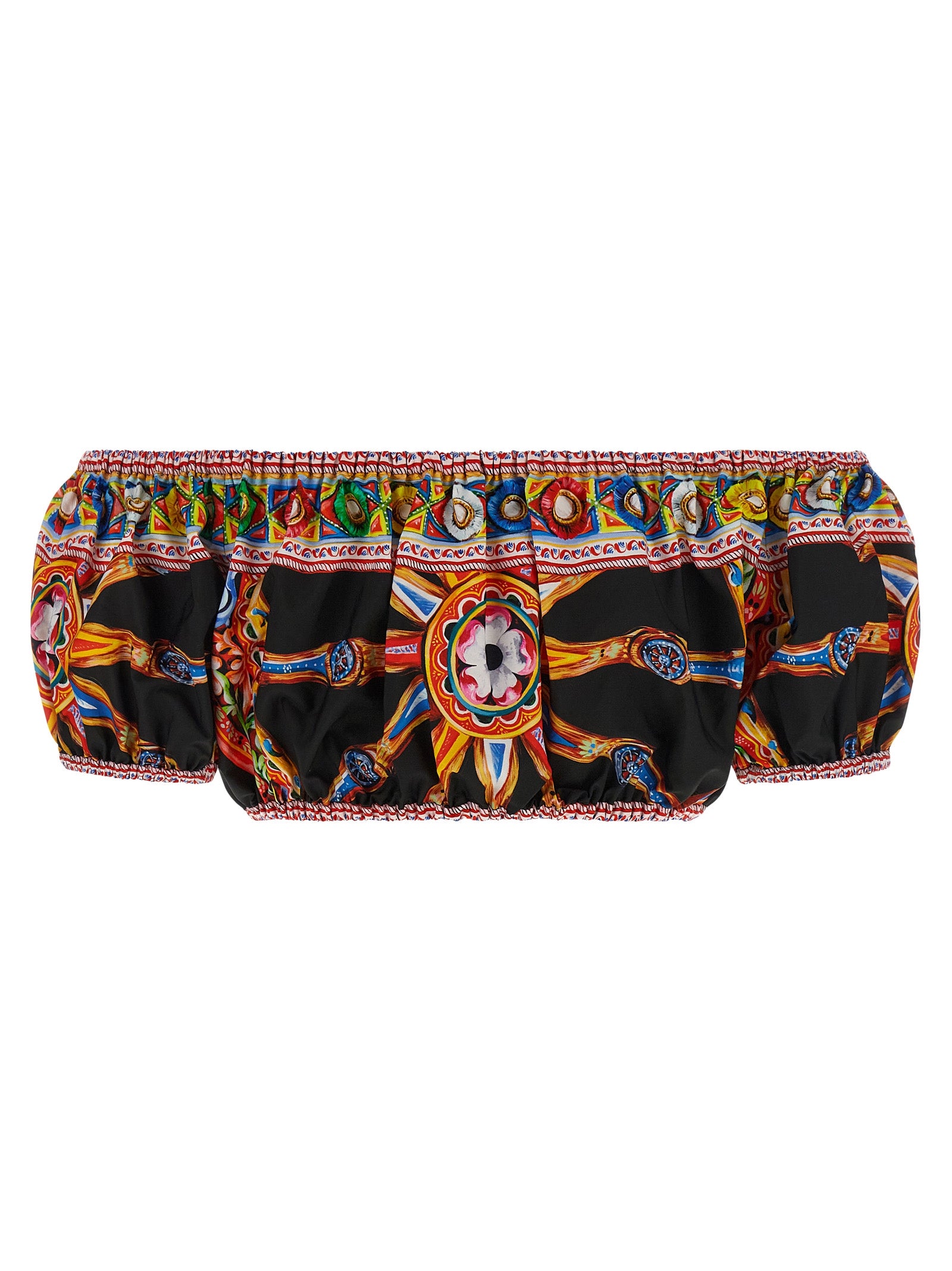 Dolce & Gabbana Multicolor Cotton Pattern Shirt Dolce & Gabbana