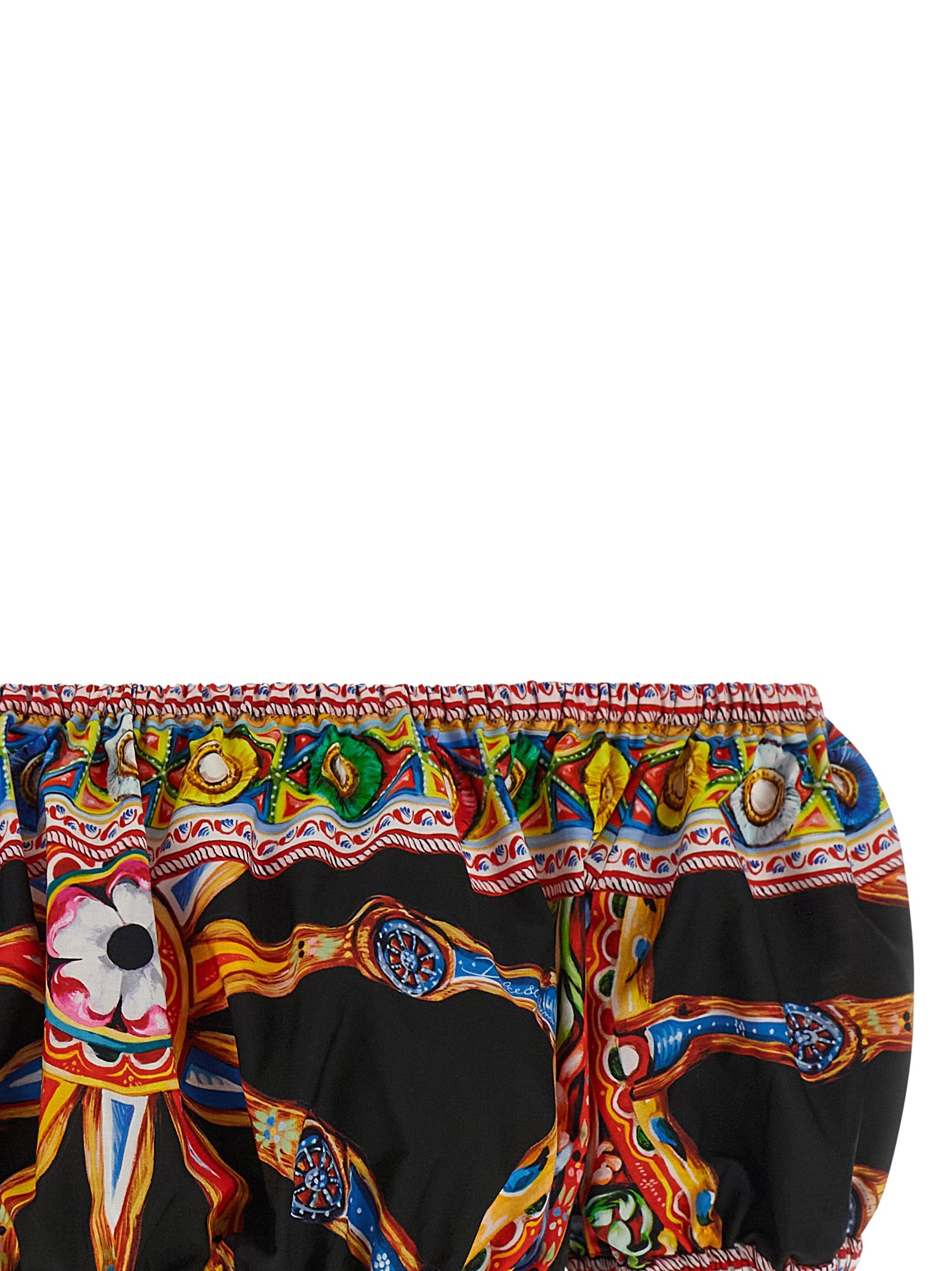 Dolce & Gabbana Multicolor Cotton Pattern Shirt Dolce & Gabbana