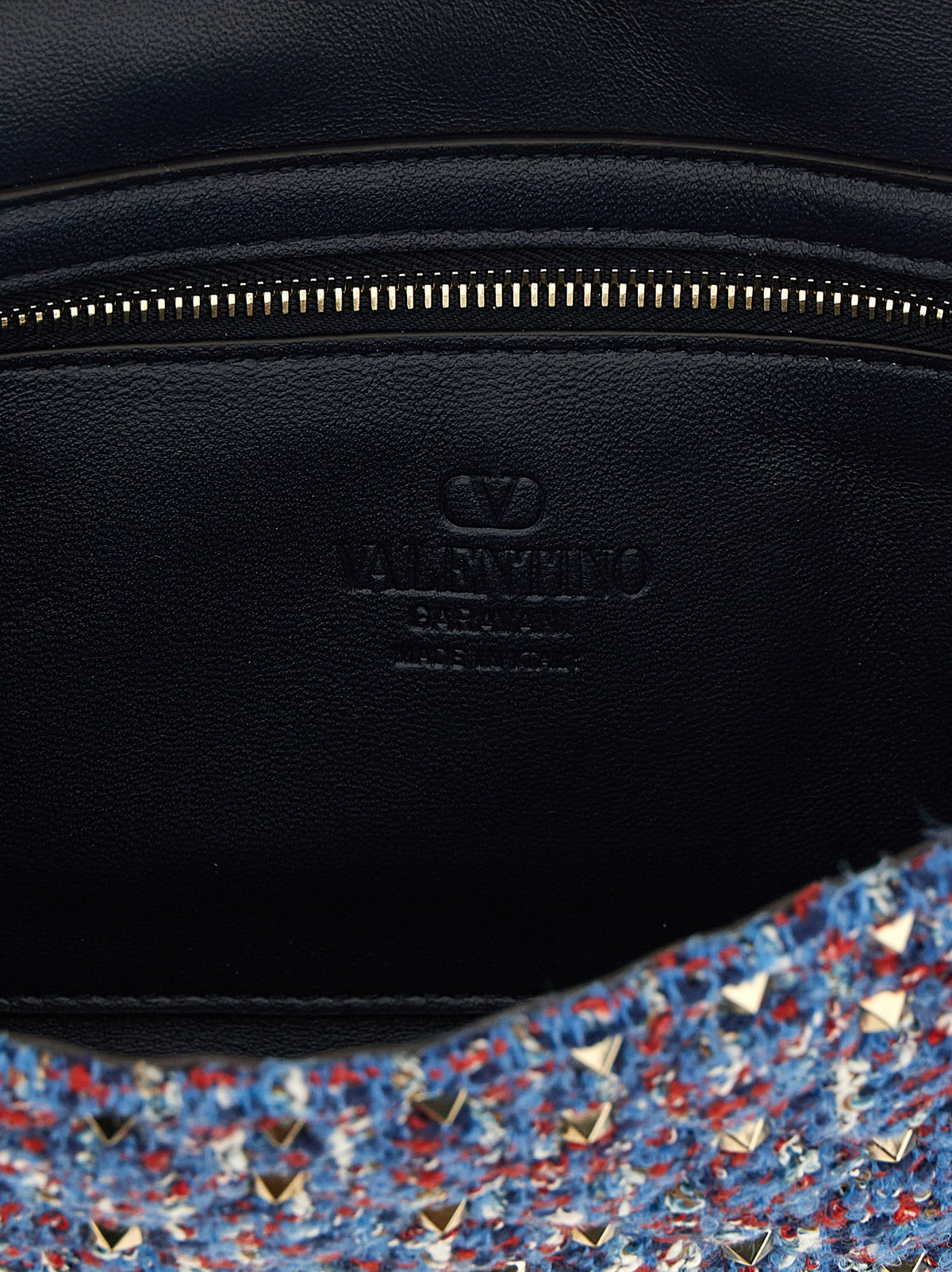 Valentino Garavani Blue Polyester Crossbody Bag Valentino Garavani
