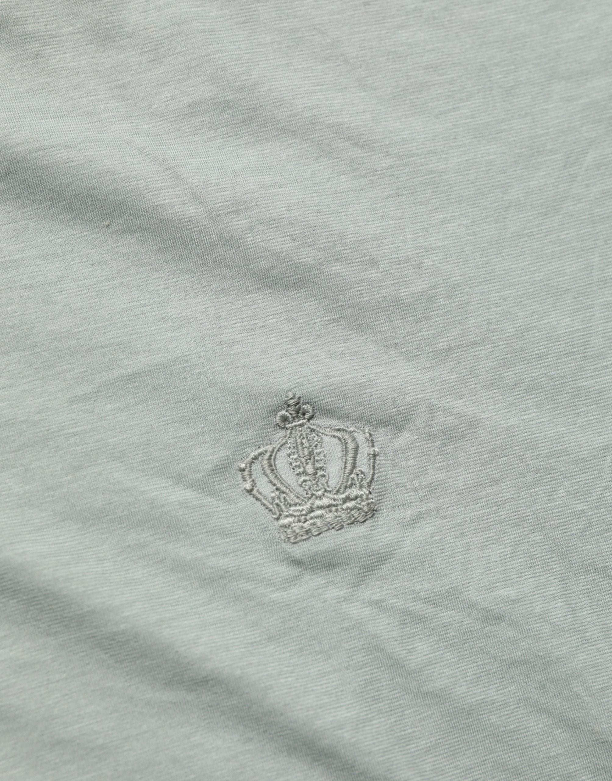 Dolce & Gabbana Green Cotton Short Sleeve Crew Neck T-shirt Dolce & Gabbana