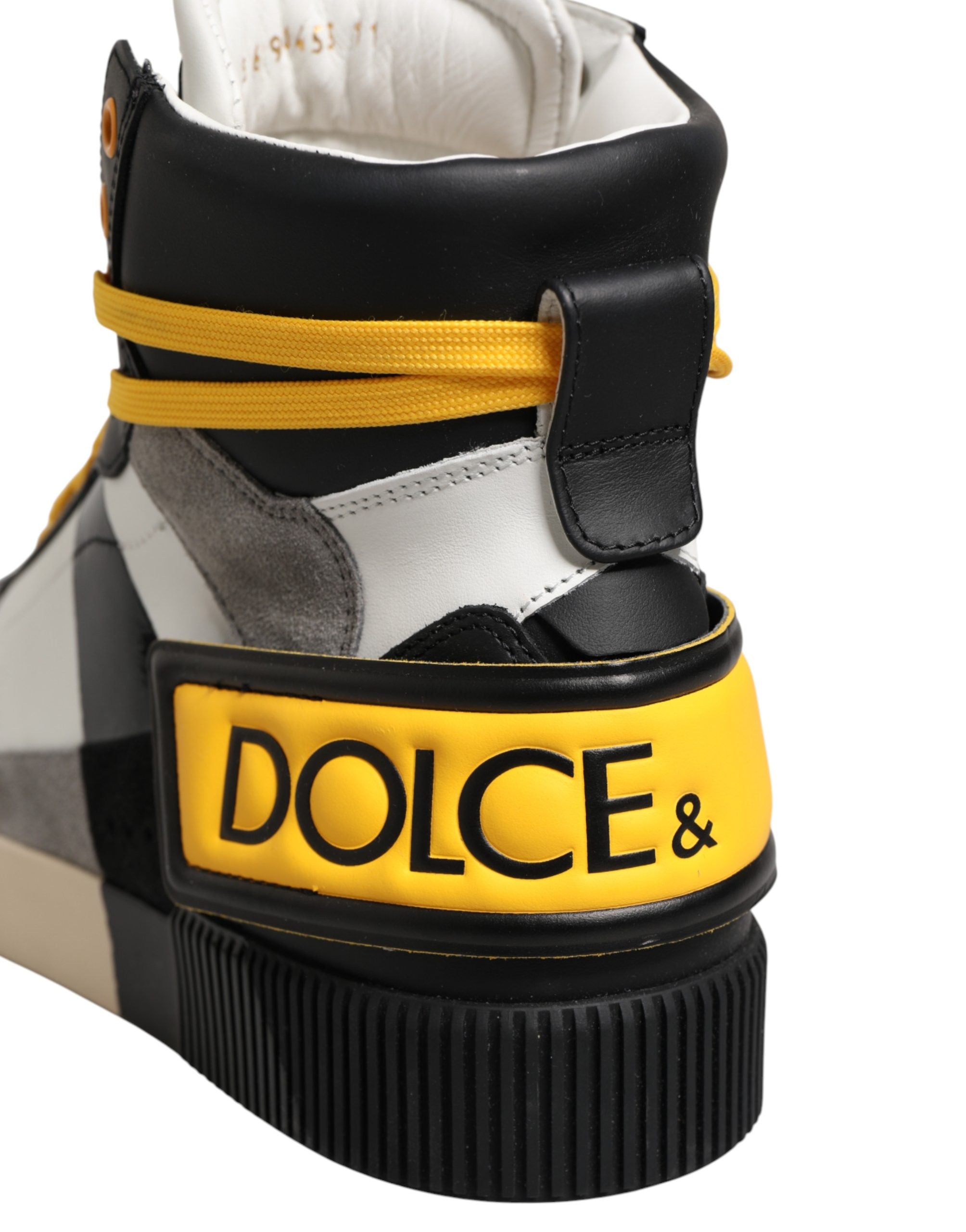 Dolce & Gabbana Multicolor Calf High Top Sneakers Shoes Dolce & Gabbana