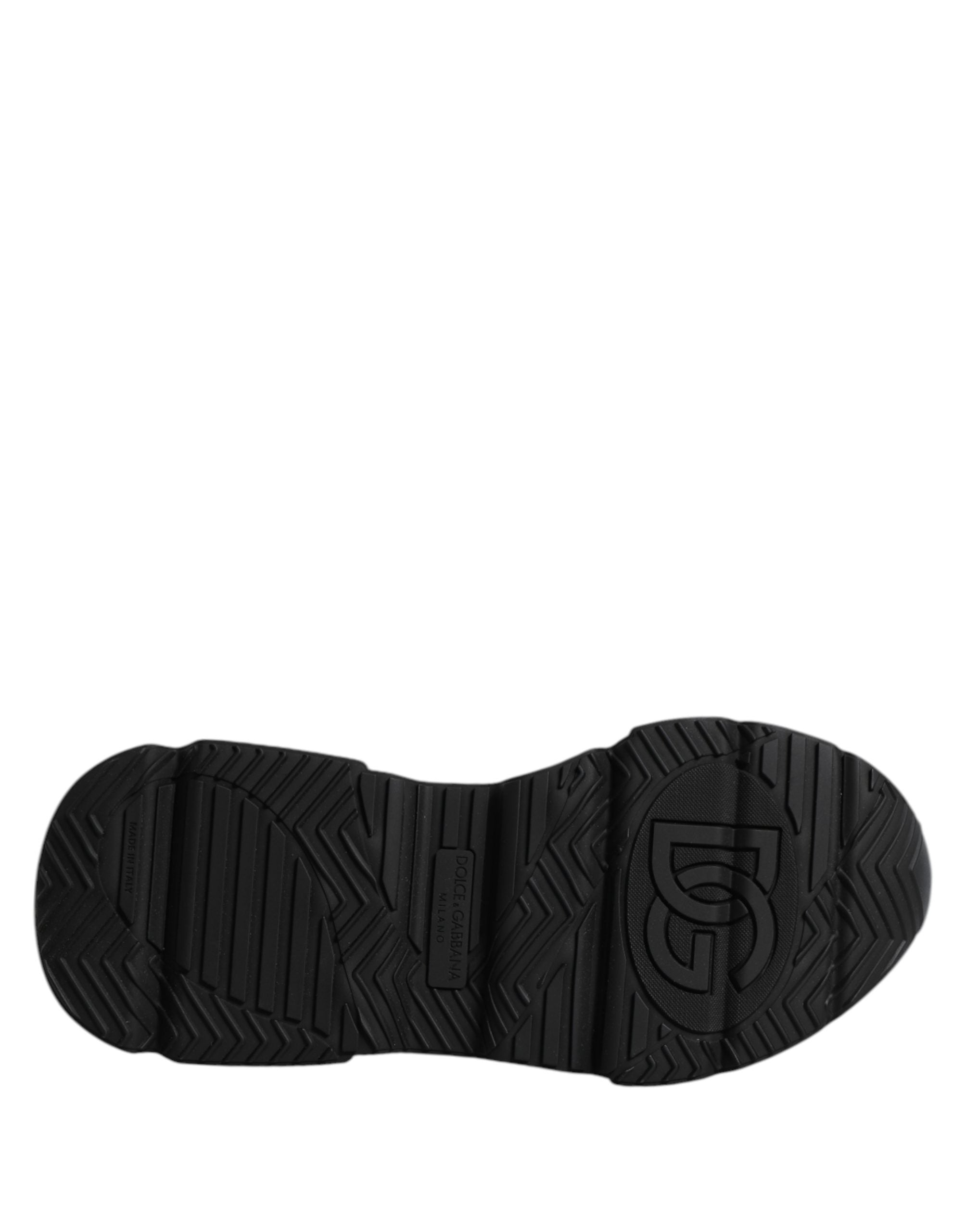Dolce & Gabbana White Black Daymaster Two Tone Sneaker Shoes Dolce & Gabbana