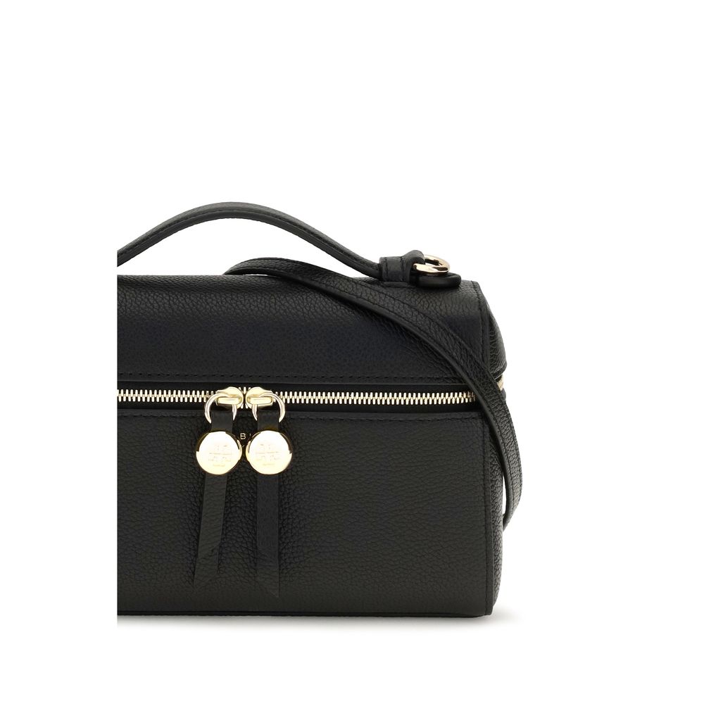 Tory Burch Black Calf Leather Bos Taurus Handbag Tory Burch