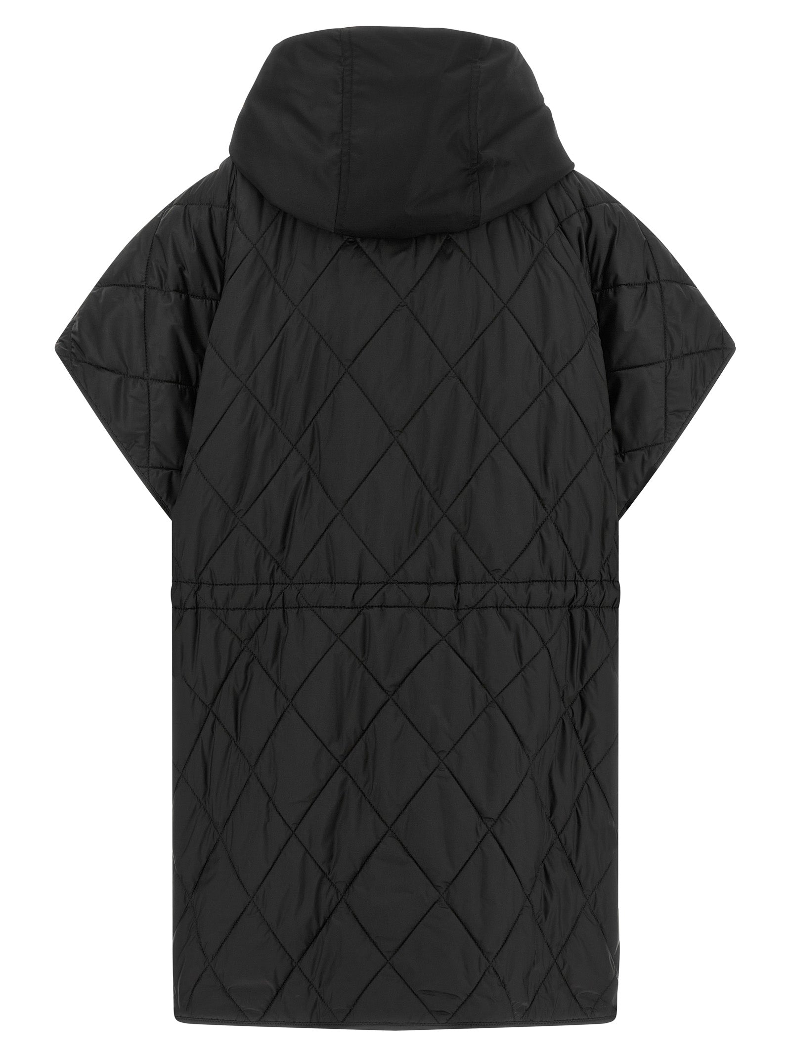 Max Mara Black Polyamide Sleeveless Jacket Max Mara