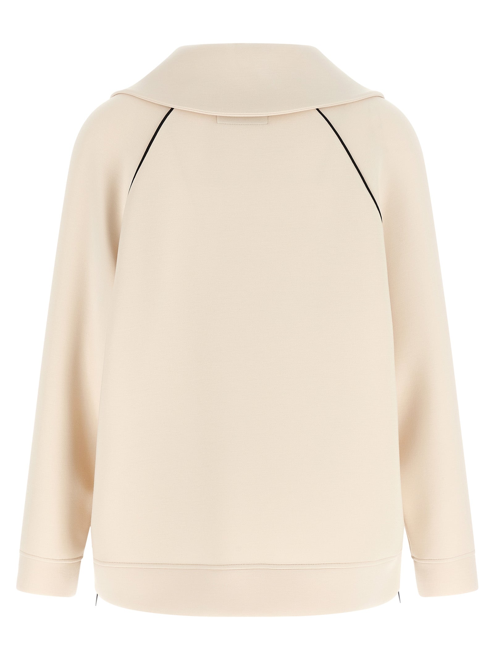 Max Mara Beige Mohair Sweatshirt Max Mara