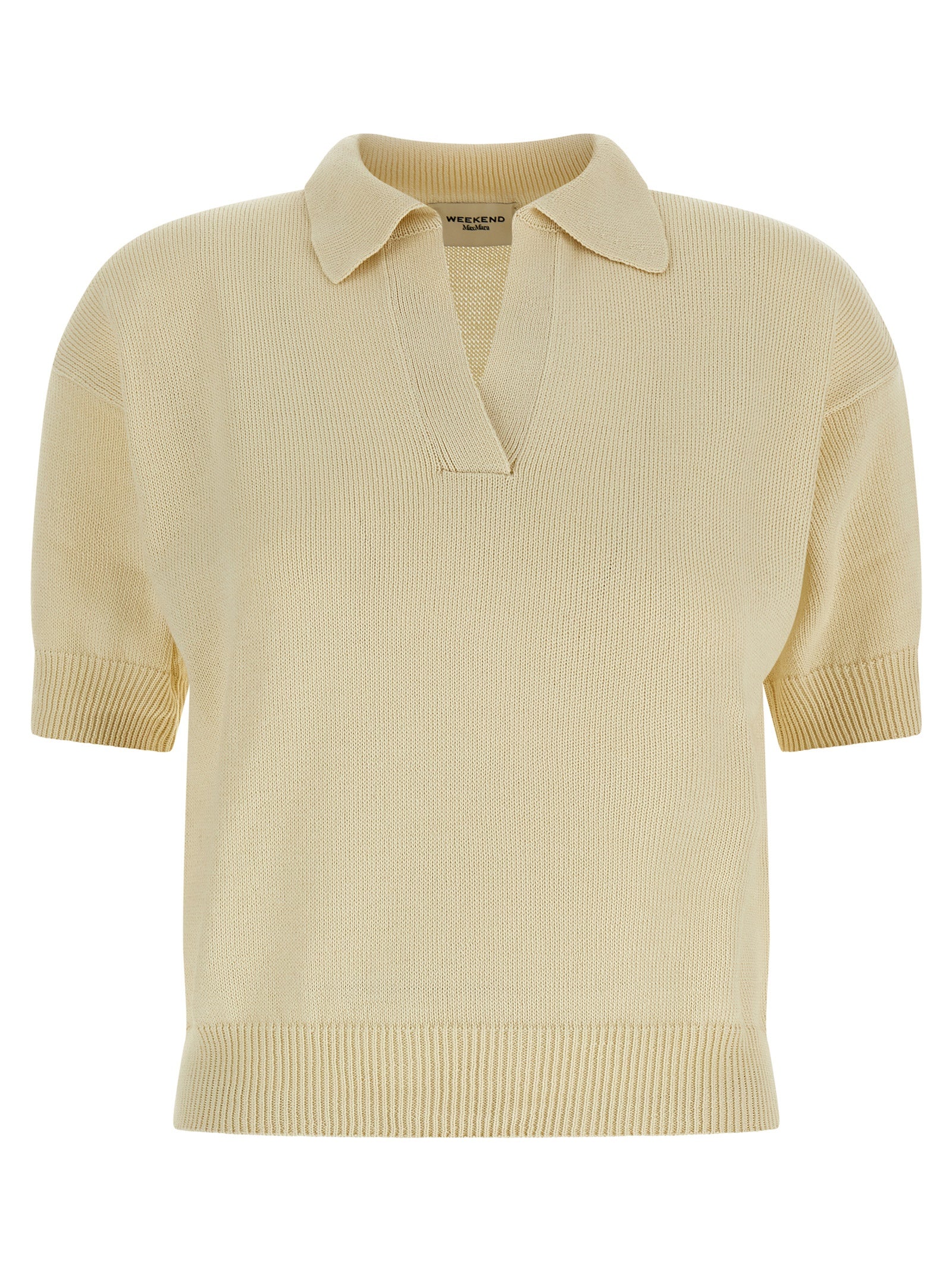Max Mara Beige Cotton Cardigan Max Mara