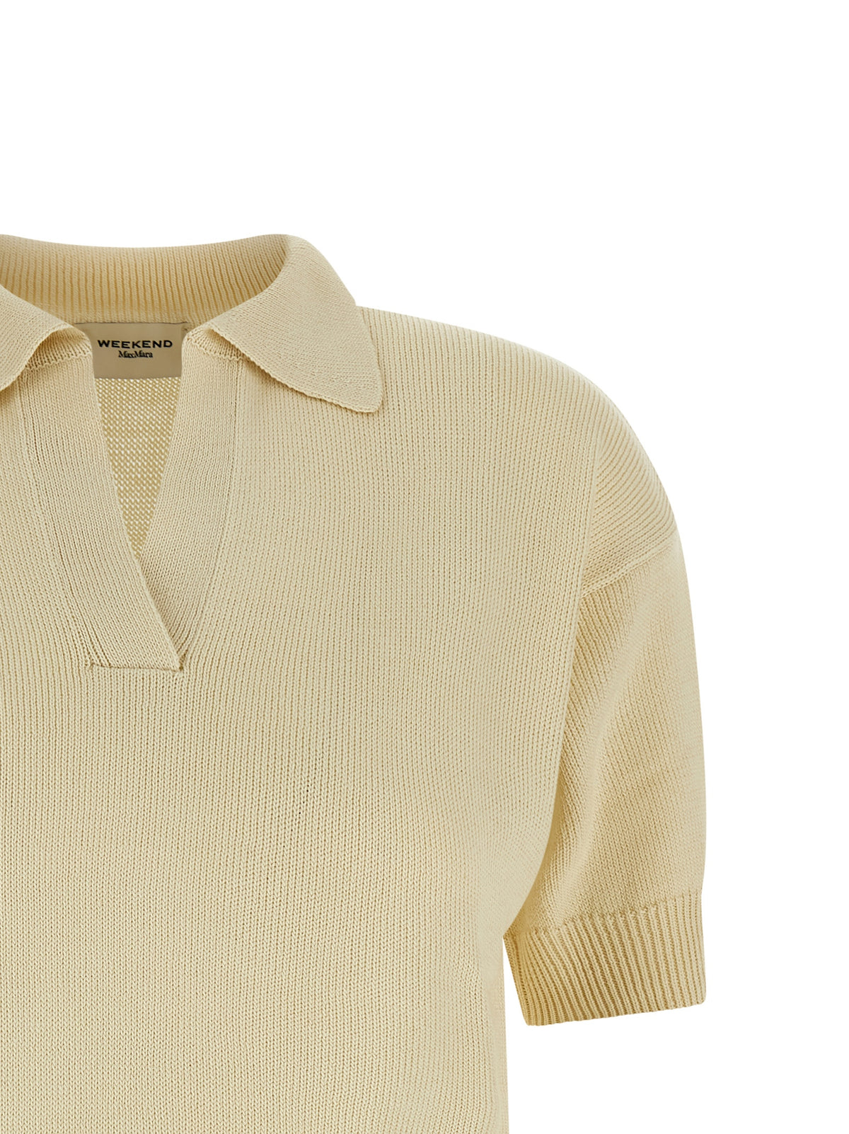 Max Mara Beige Cotton Cardigan Max Mara
