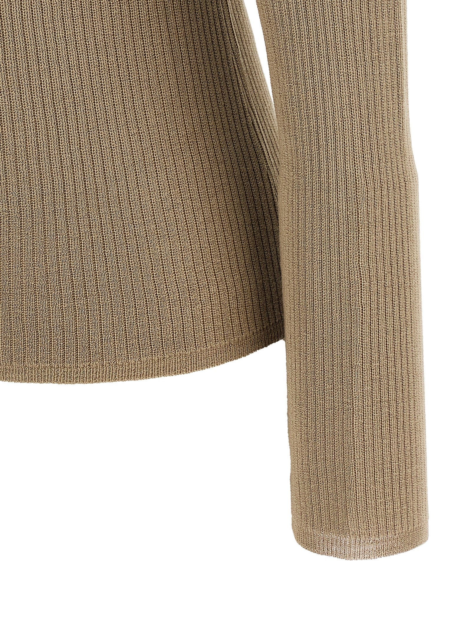 Max Mara Beige Silk Cardigan Max Mara