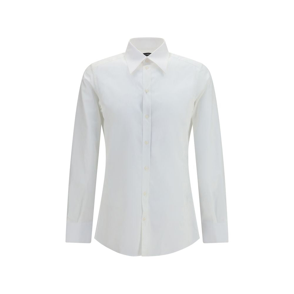 Dolce & Gabbana White Cotton Dress Shirt Dolce & Gabbana