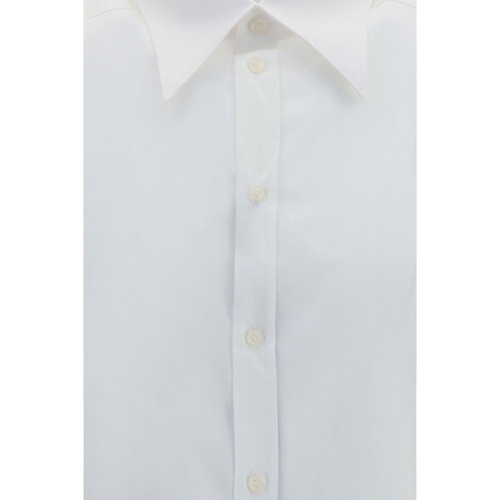 Dolce & Gabbana White Cotton Dress Shirt Dolce & Gabbana