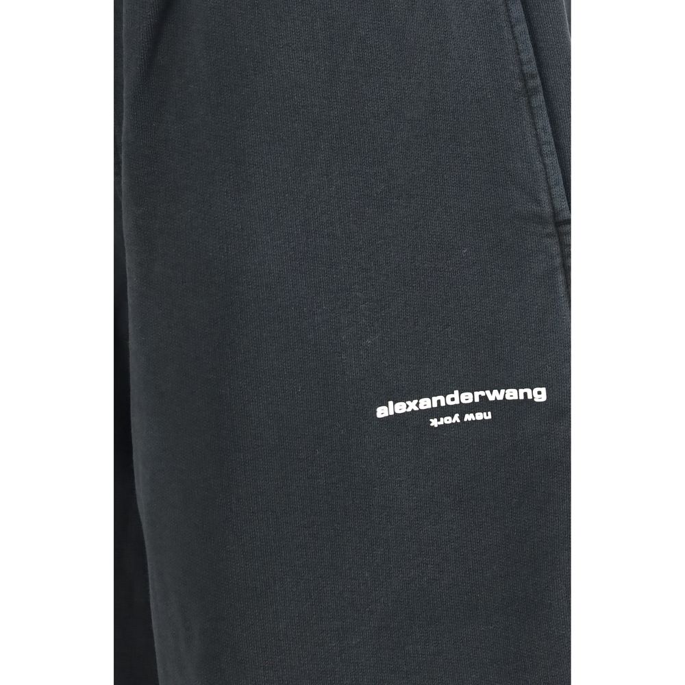 Alexander Wang Black Cotton Casual Pants Alexander Wang