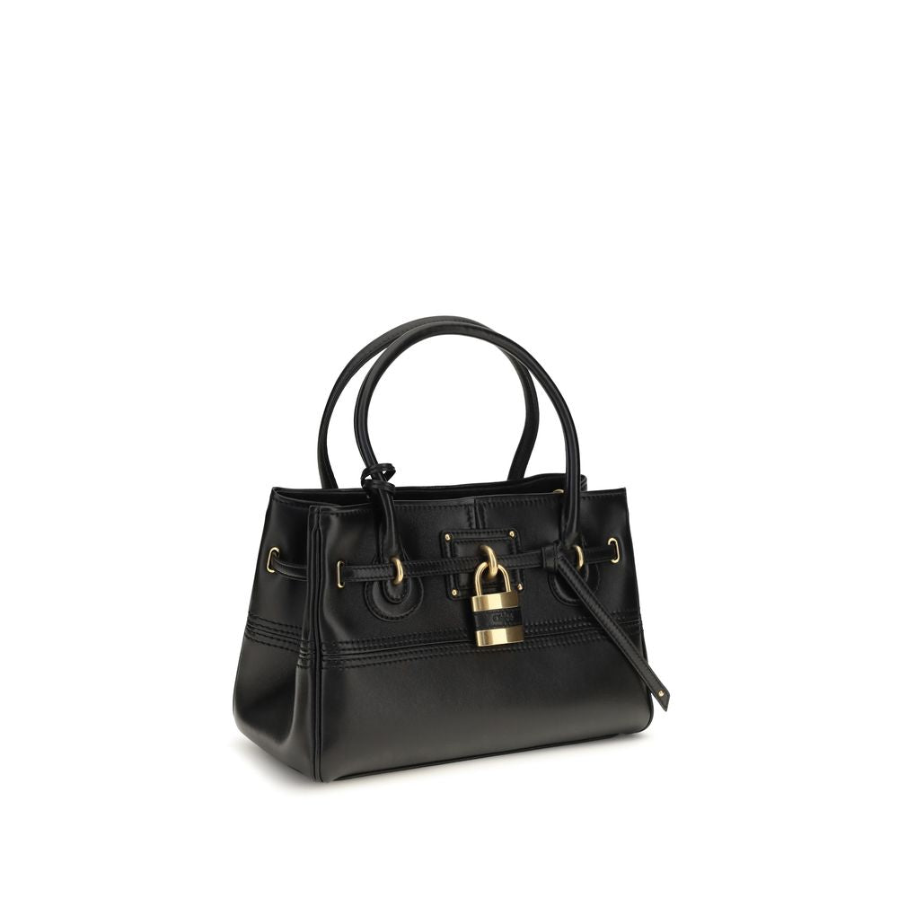 Chloé Black Buffalo Leather Shoulder Bag Chloé