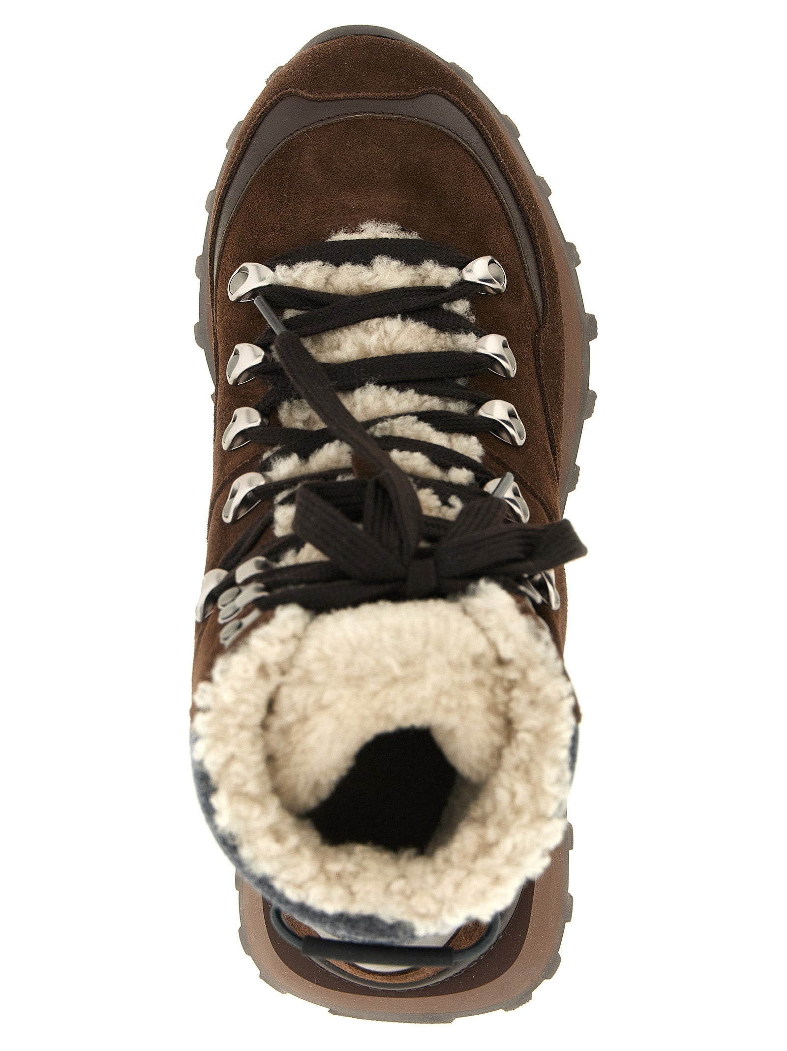Brunello Cucinelli Brown Calfskin Ankle Boots Brunello Cucinelli