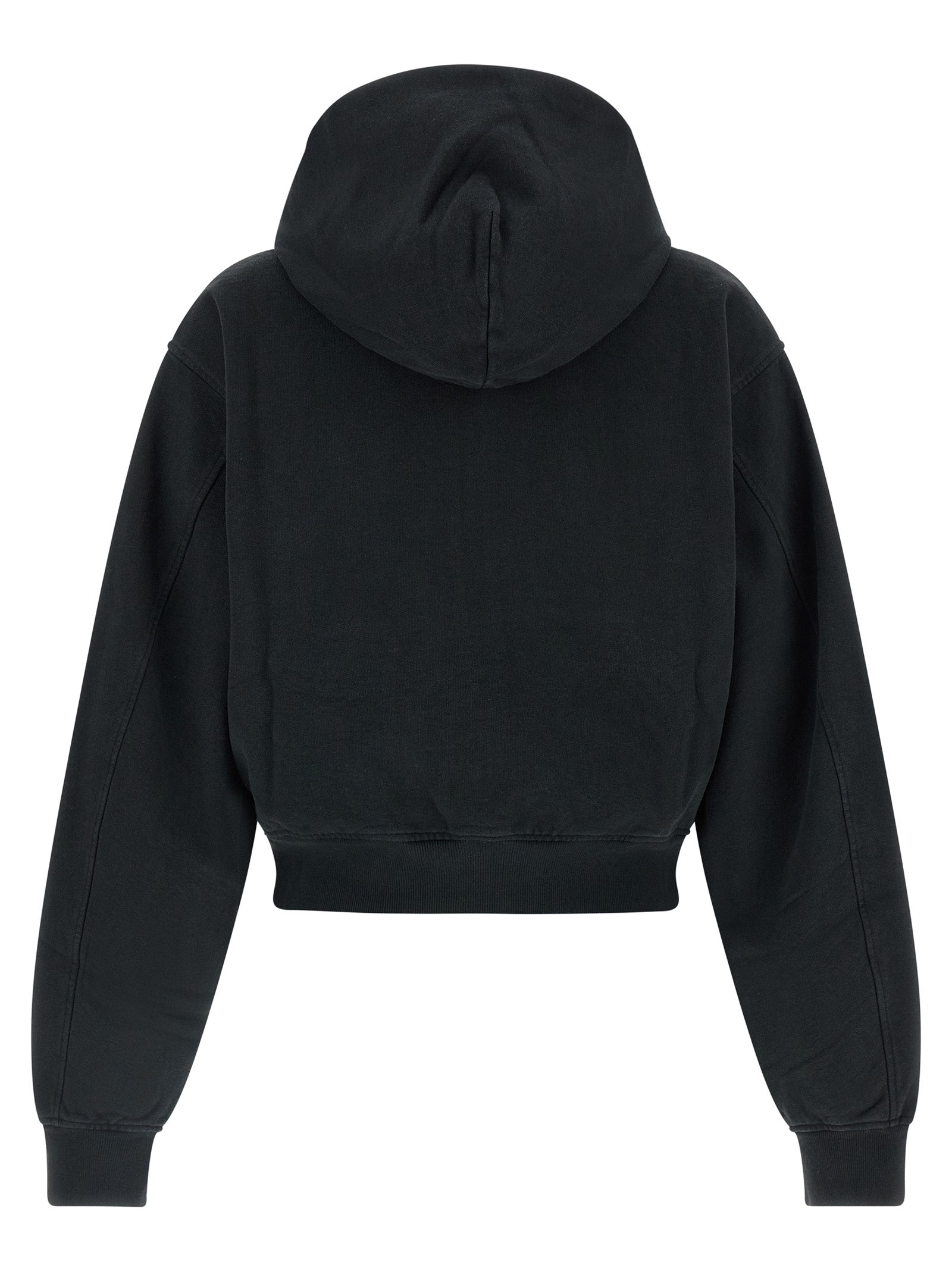 Alexander Wang Black Cotton Sweatshirt Alexander Wang
