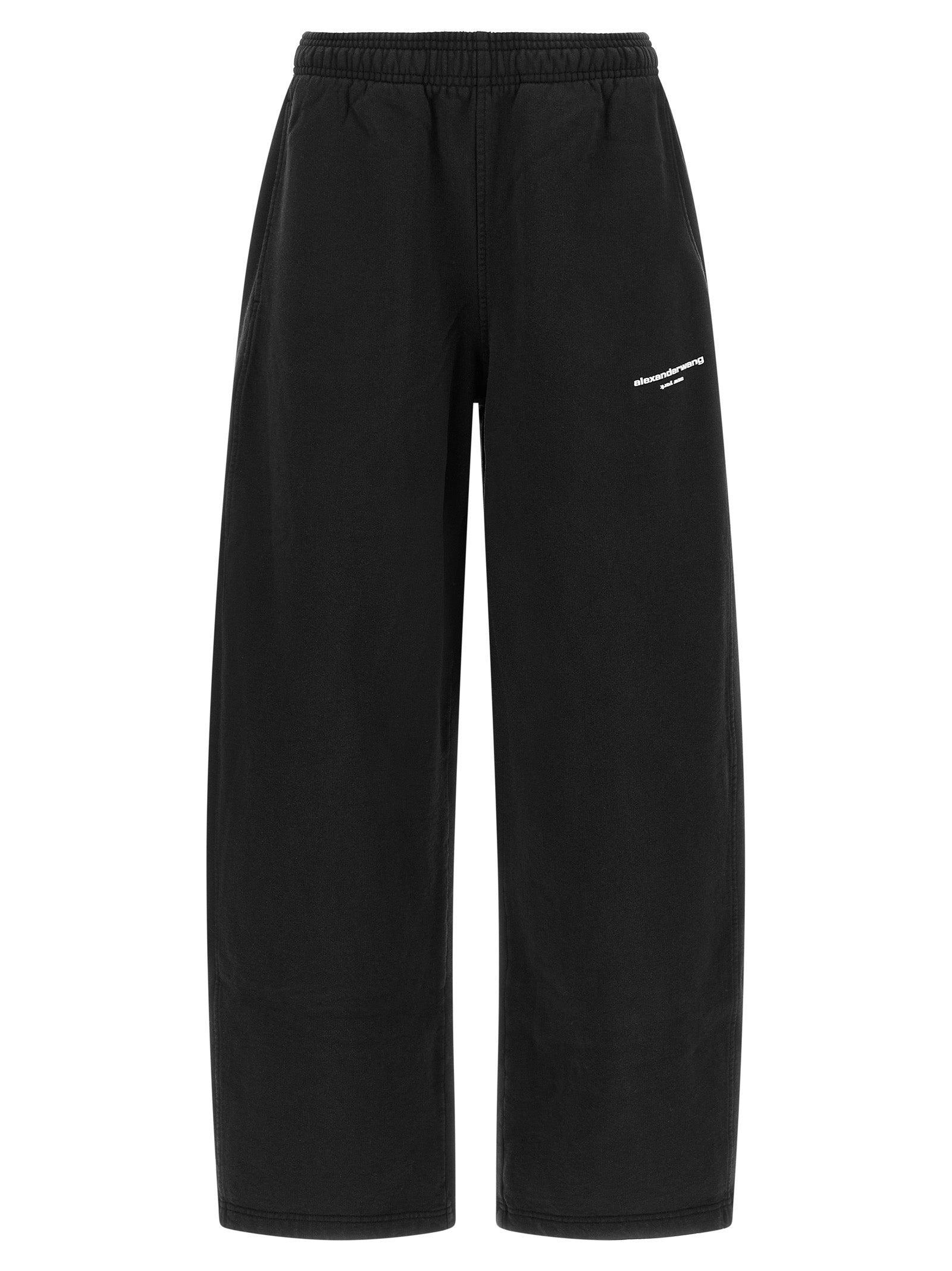 Alexander Wang Black Cotton Athletic Pants Alexander Wang