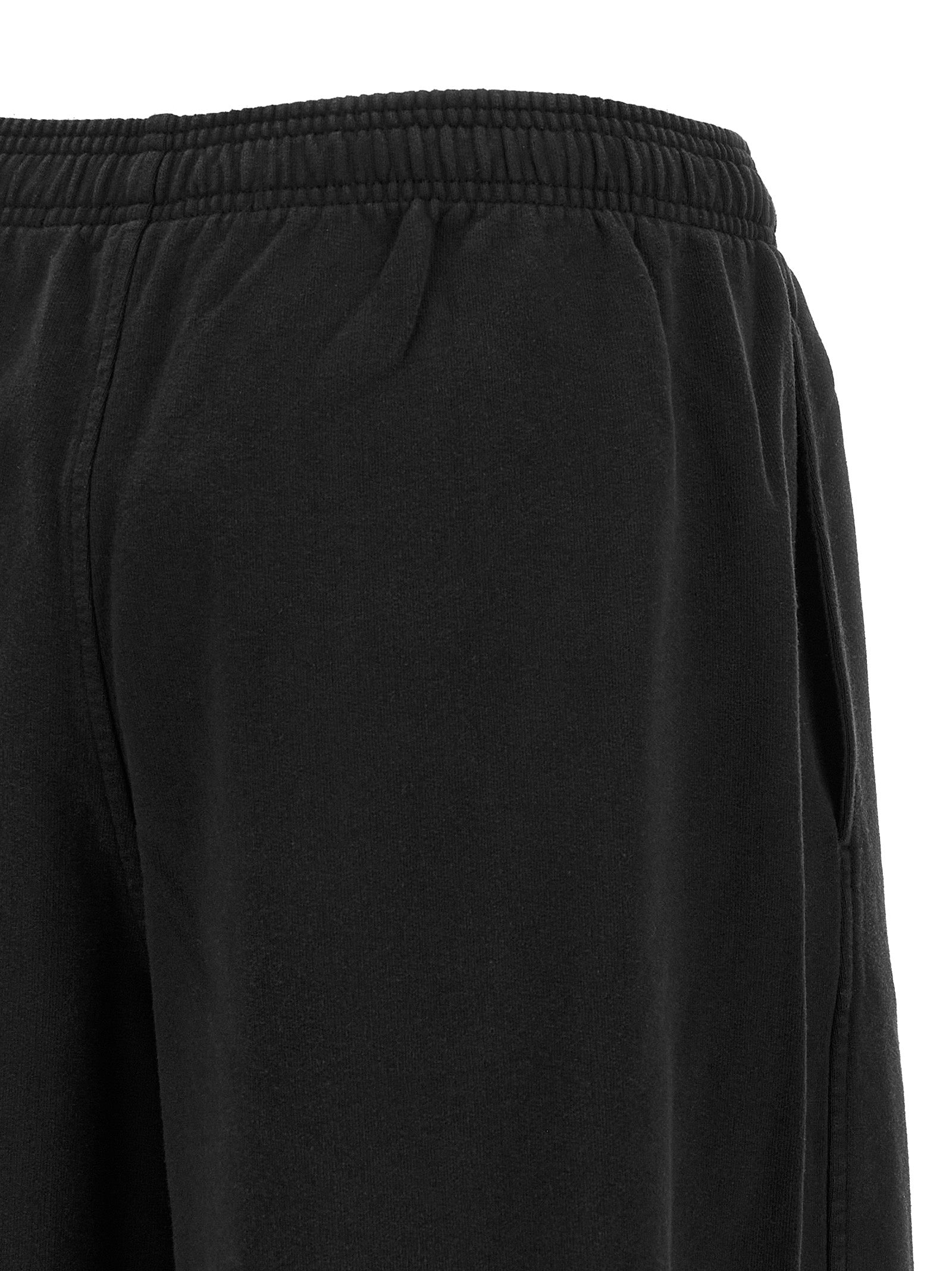Alexander Wang Black Cotton Athletic Pants