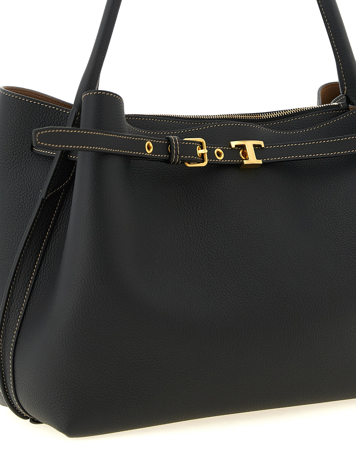Tod's Black Calfskin Handbag Tod's