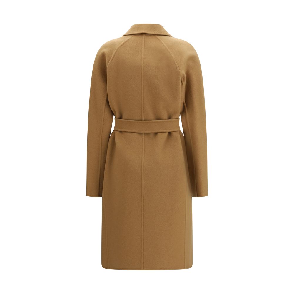 Max Mara Purple Cashmere Coat Max Mara