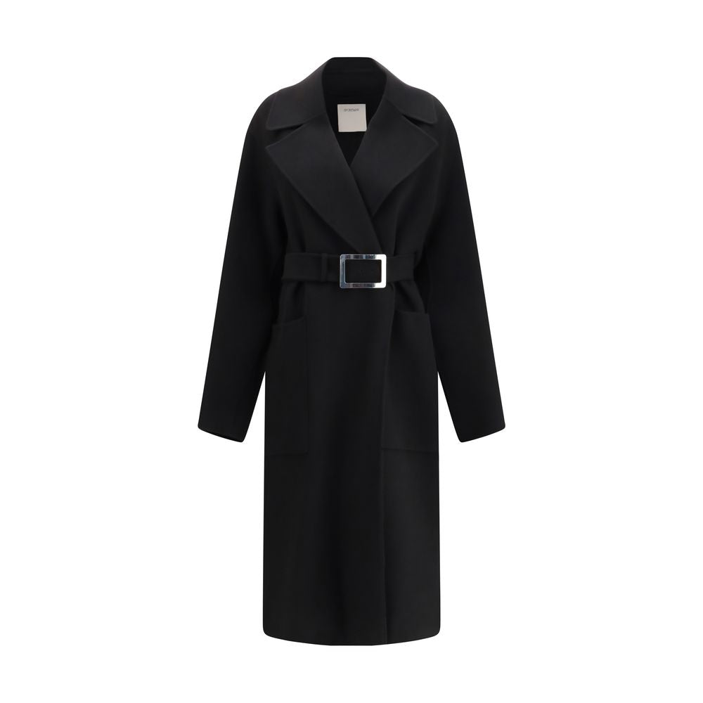 Max Mara Black Wool Coat Max Mara