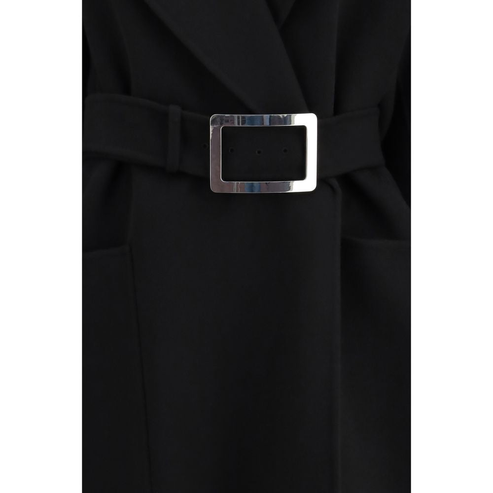 Max Mara Black Wool Coat Max Mara