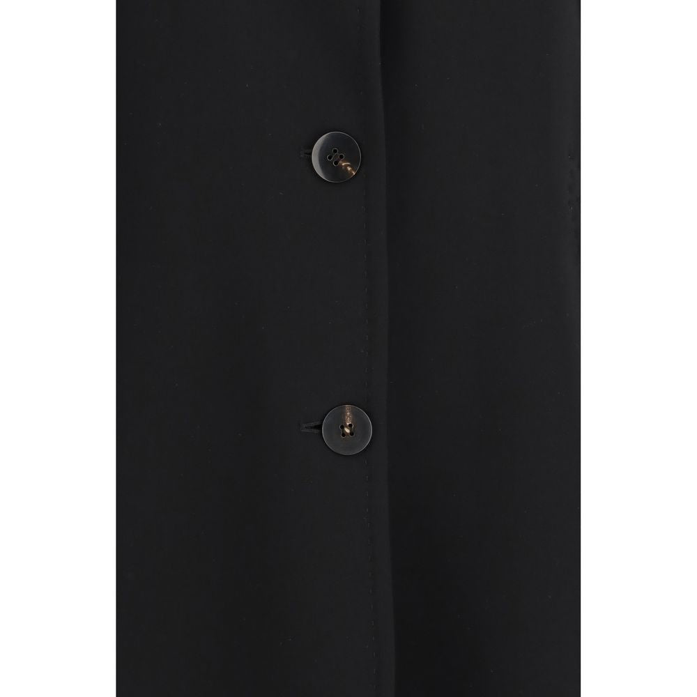 Max Mara Black Triacetate Coat Max Mara