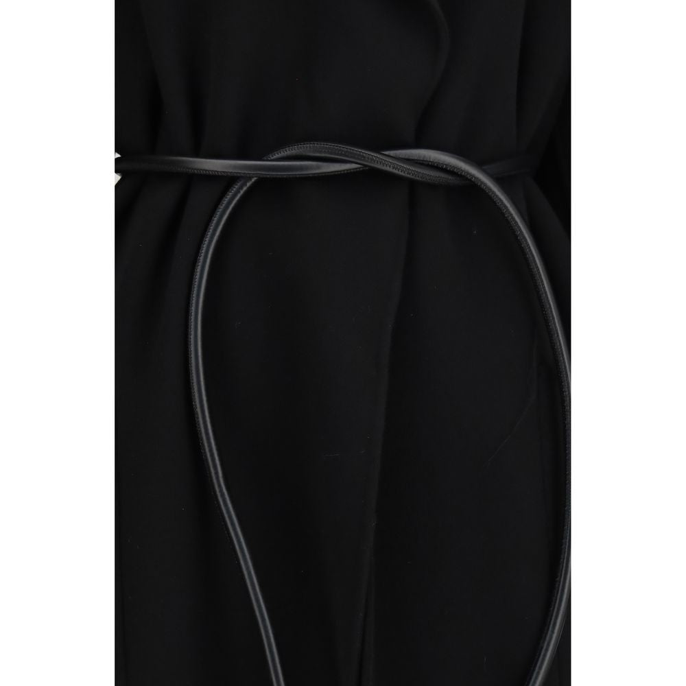 Max Mara Black Wool Oves Aries Coat Max Mara