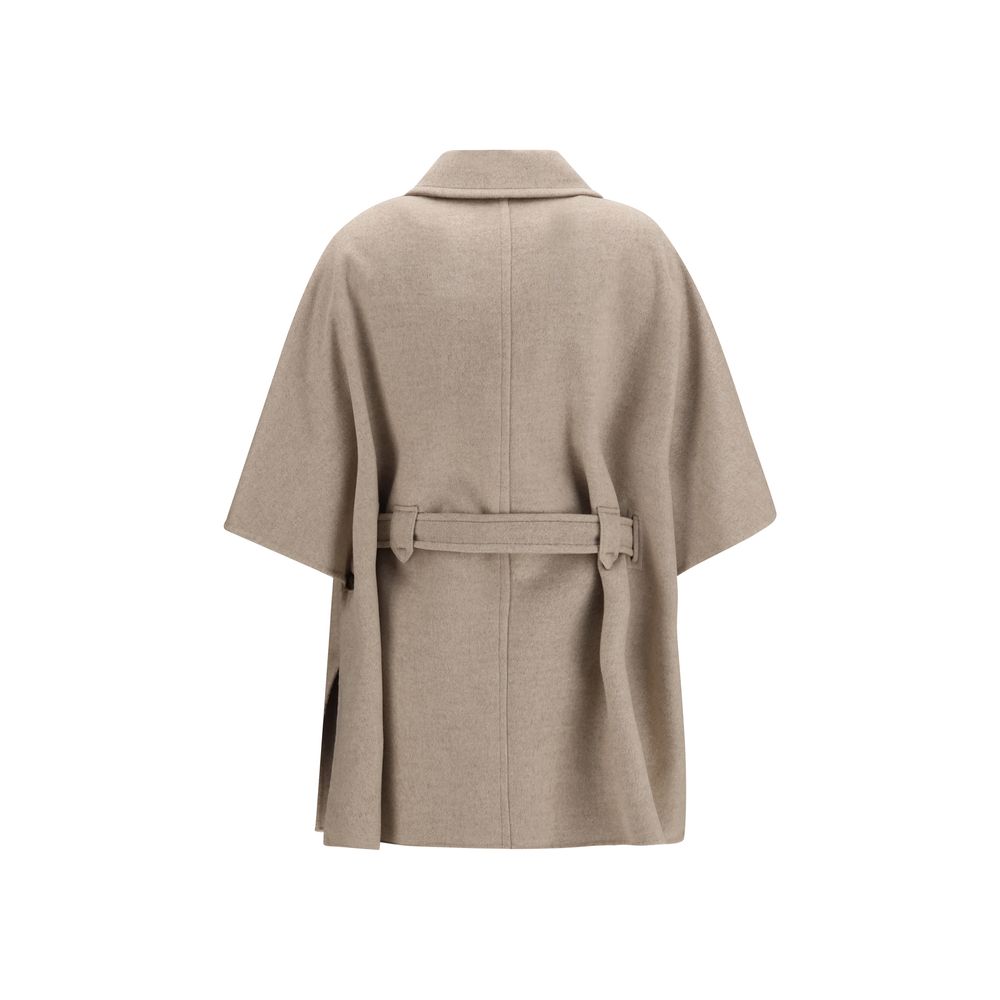 Max Mara Beige Cashmere Coat Max Mara