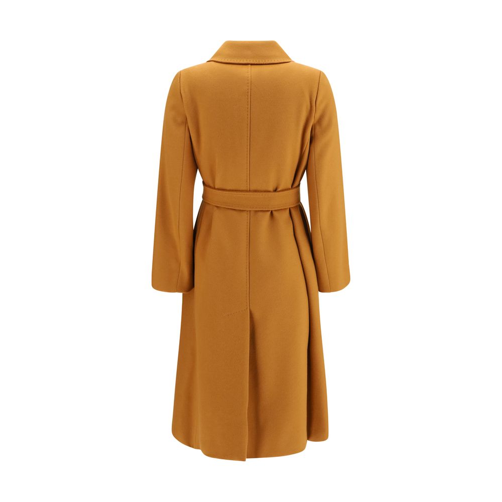Max Mara Beige Wool Oves Aries Coat Max Mara