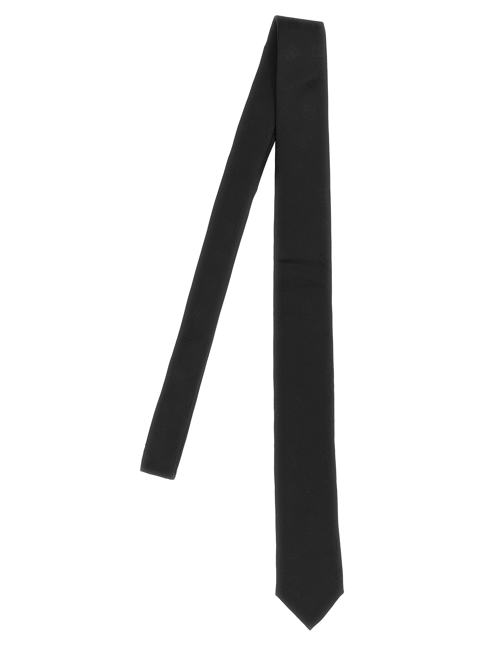 Dolce & Gabbana Black Silk Tie Dolce & Gabbana