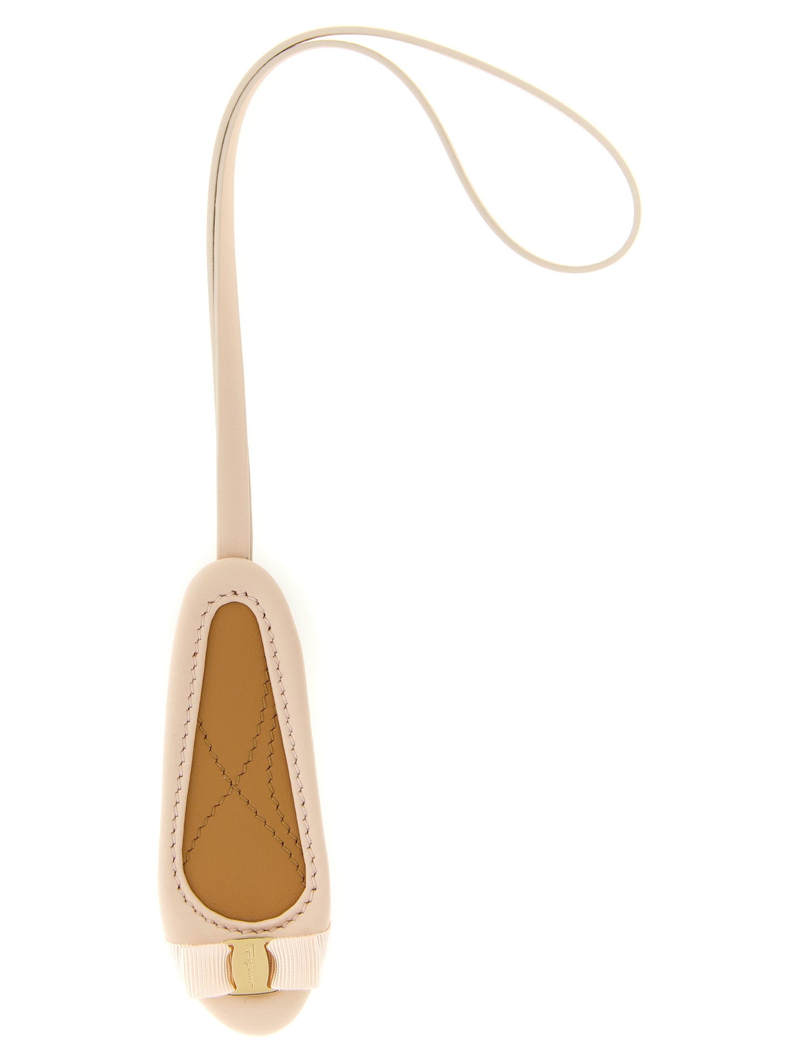 Ferragamo Multicolor Calfskin Keychain Ferragamo