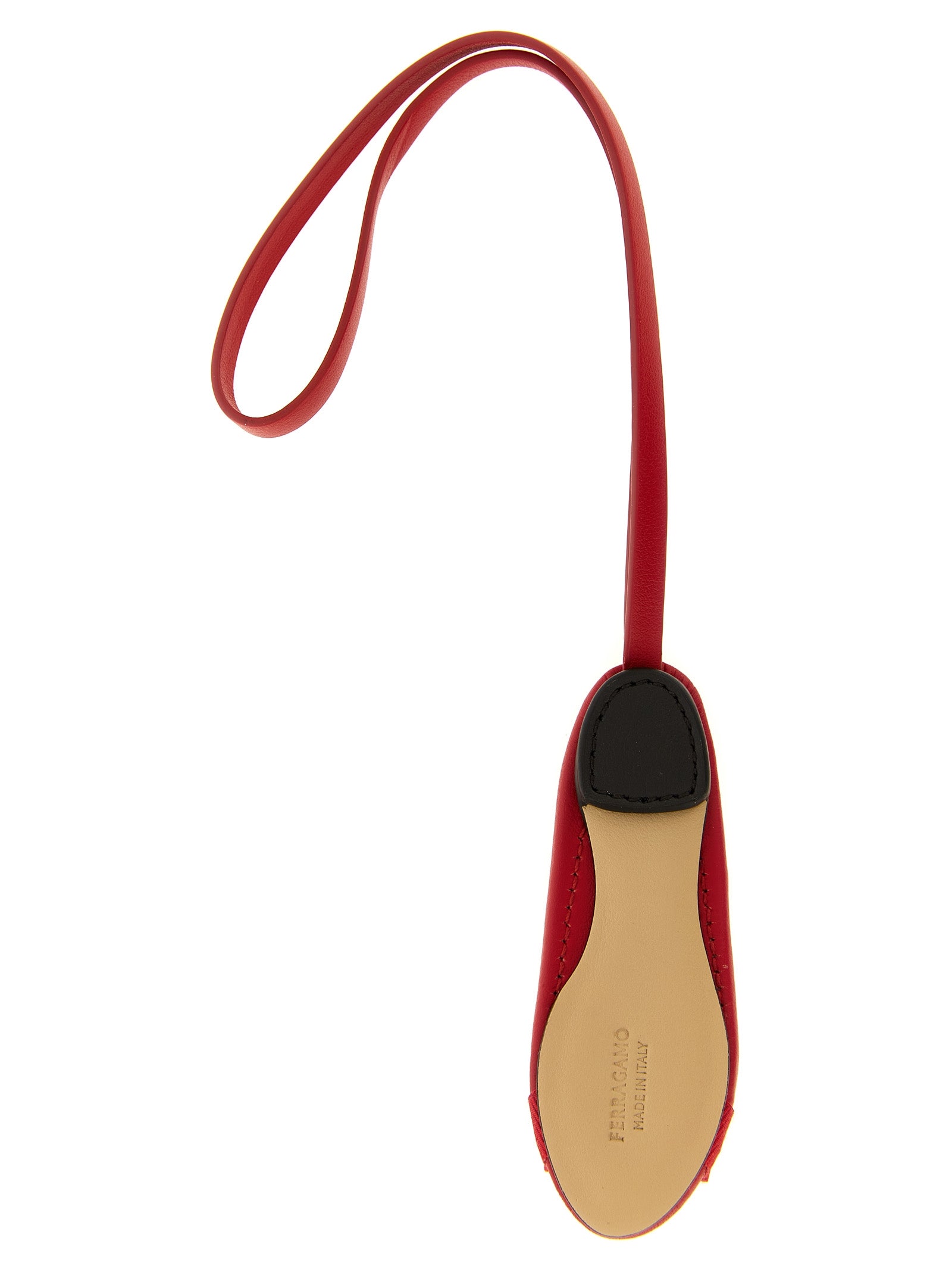 Ferragamo Multicolor Calfskin Keychain Ferragamo