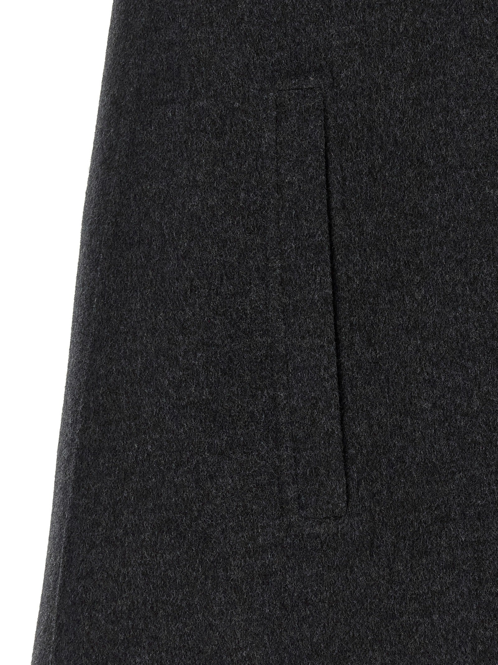 Gucci Gray Wool Coat Gucci
