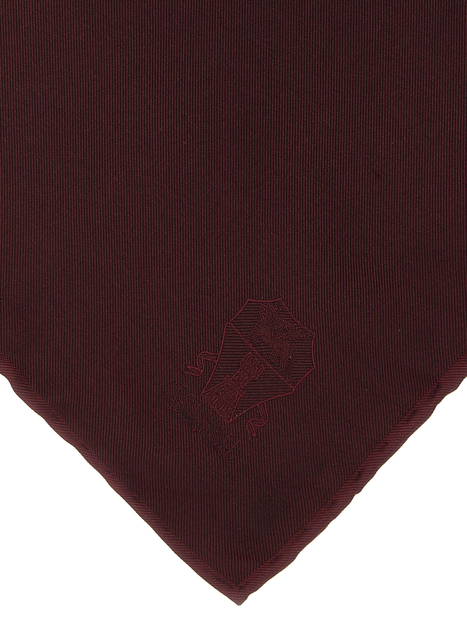 Brunello Cucinelli Bordeaux Silk Other Accessories Brunello Cucinelli