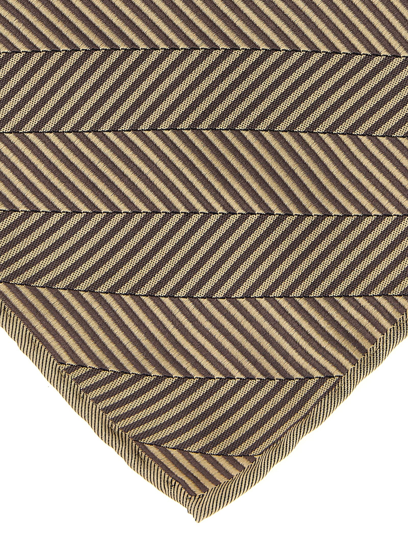 Brunello Cucinelli Beige Silk Pocket Square Brunello Cucinelli