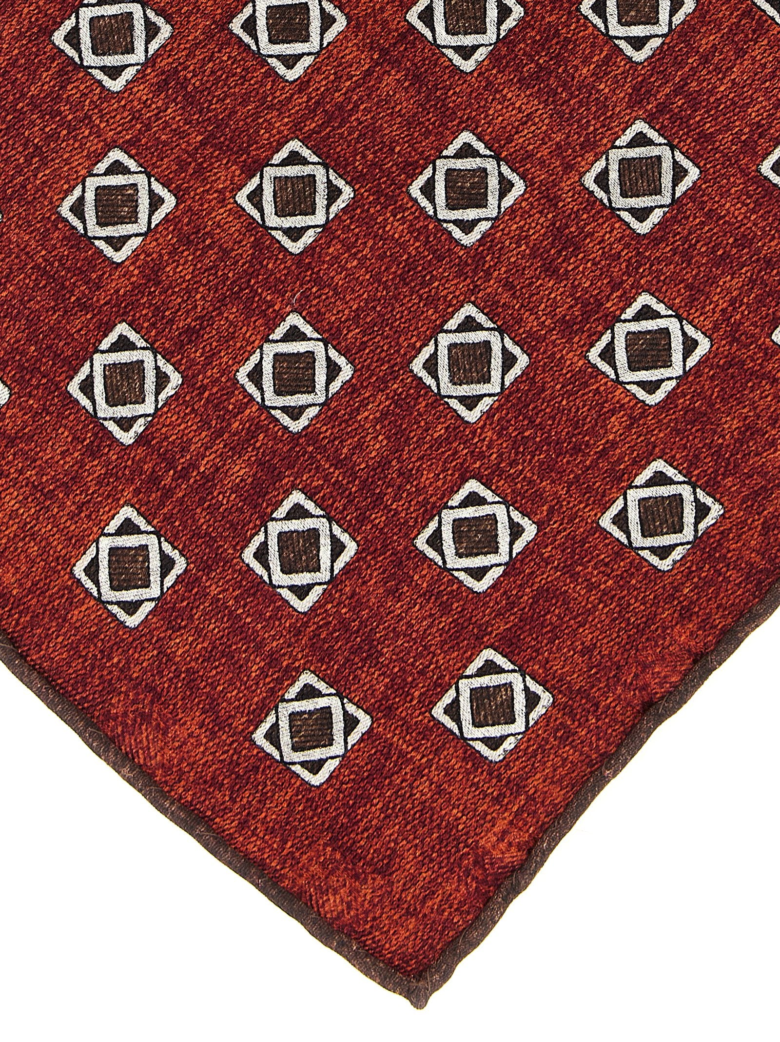 Brunello Cucinelli Multicolor Silk Pocket Square Brunello Cucinelli