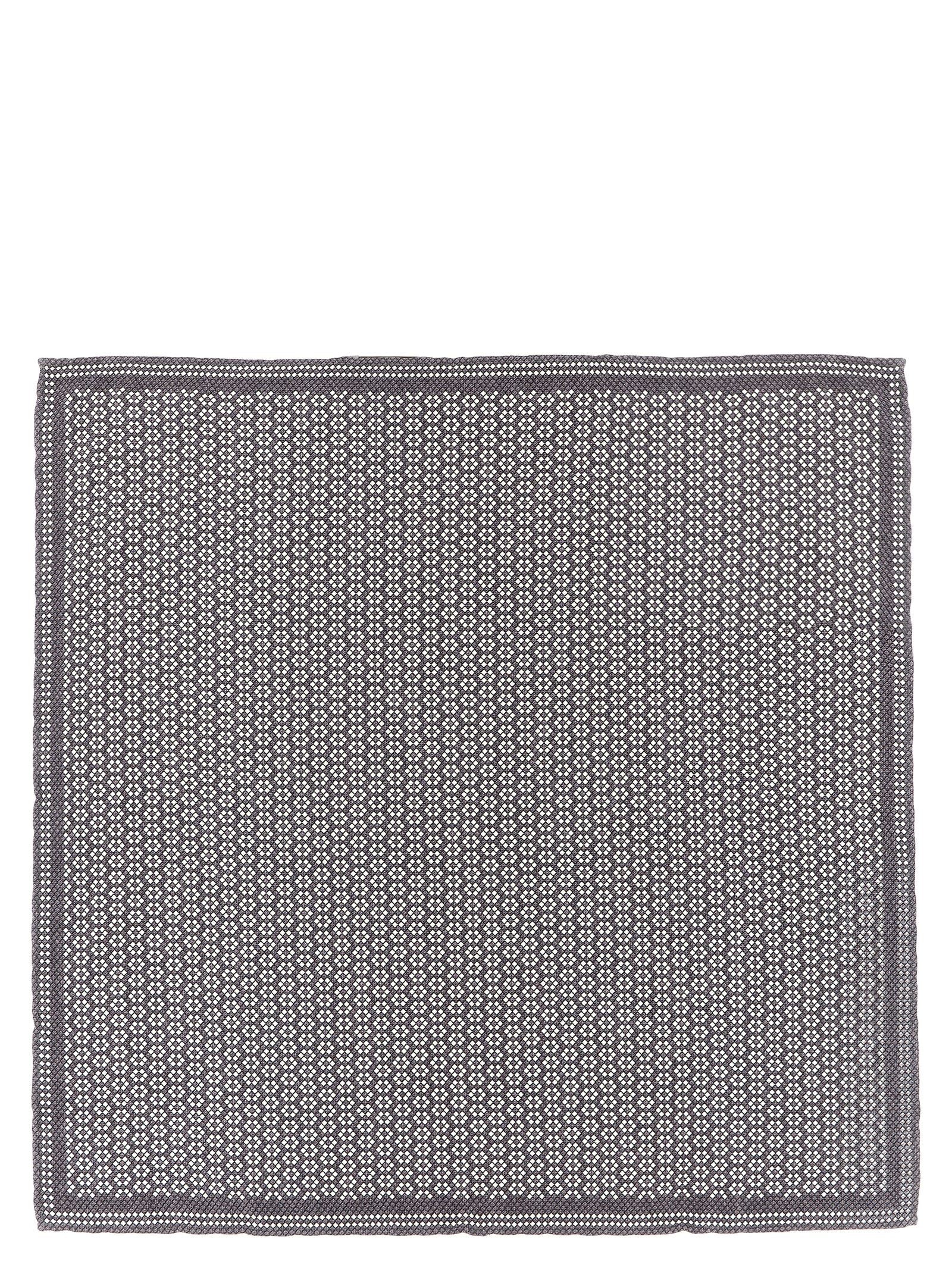 Brunello Cucinelli Multicolor Silk Pocket Square Brunello Cucinelli