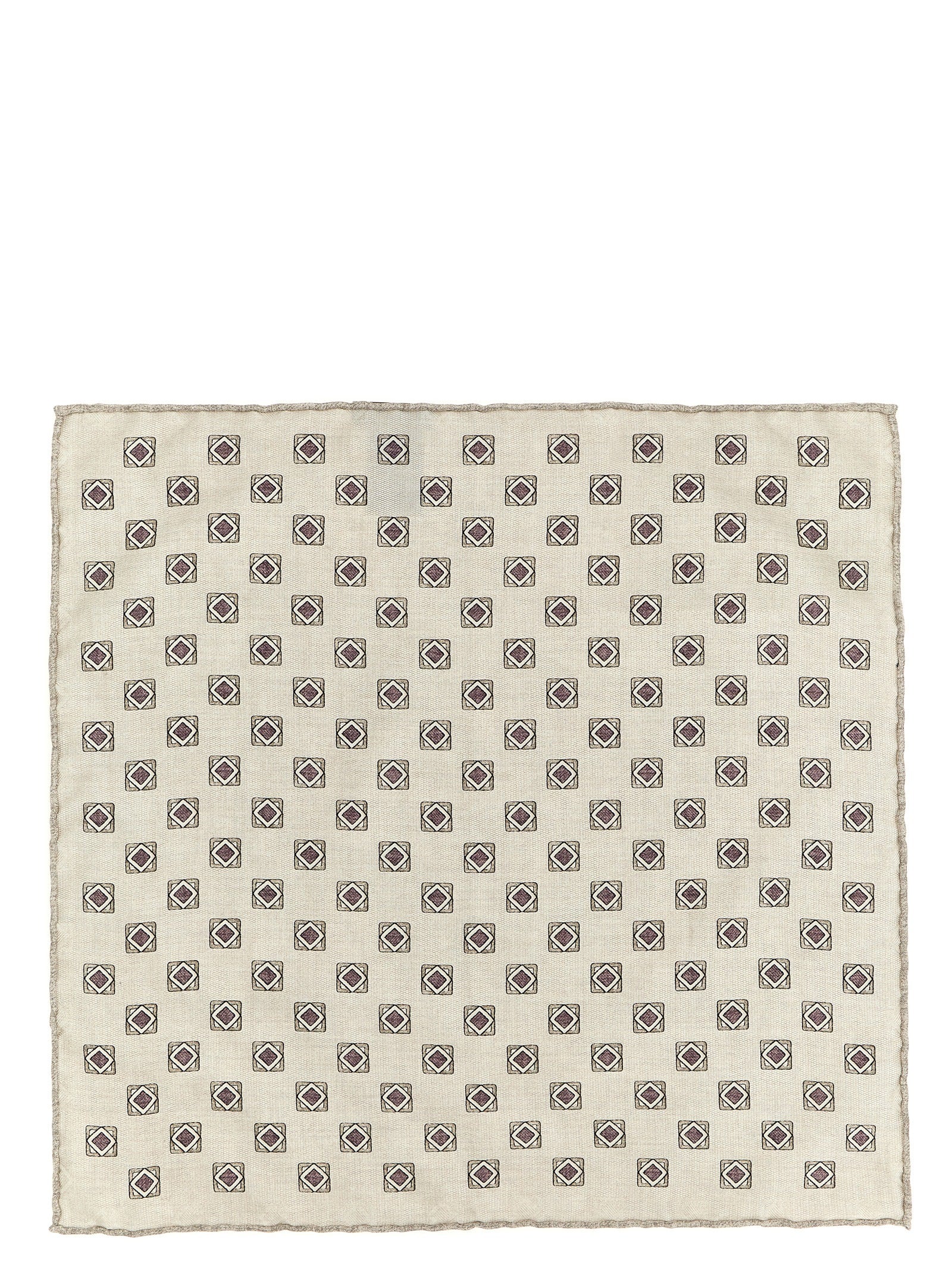 Brunello Cucinelli Multicolor Silk Pocket Square Brunello Cucinelli