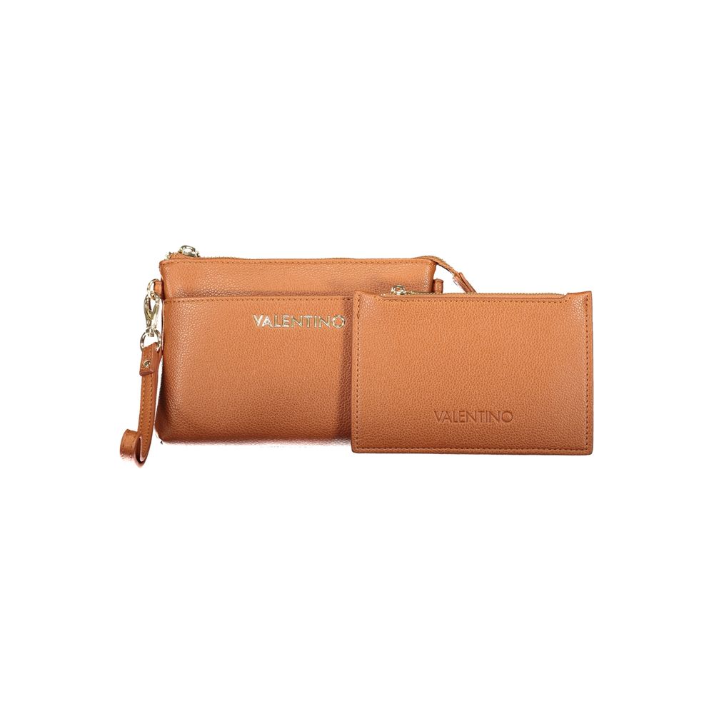 Mario Valentino Brown Polyurethane Women's Wallet Mario Valentino